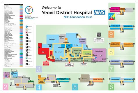 Layout Maidstone Hospital Map Site Plans Devan Barlow