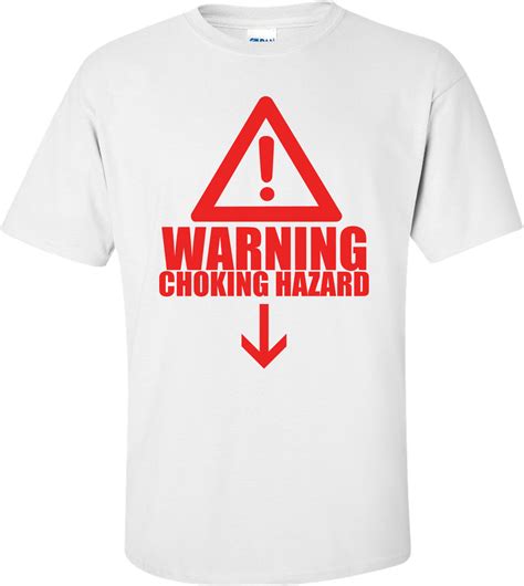 Warning Choking Hazard Below Shirt