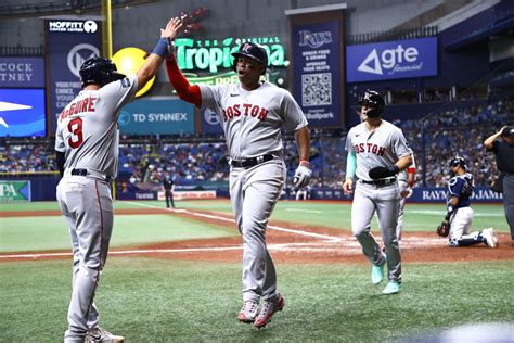 Boston Red Sox Sitting Rafael Devers Vs Tampa Bay Rays Fastball
