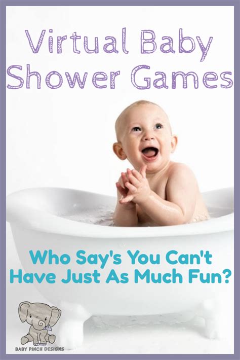 Virtual Baby Shower Games A Comprehensive Guide Baby Pinch