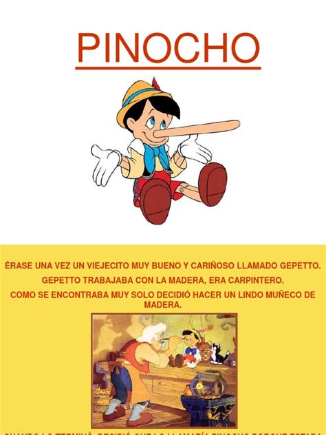 Pinocho Cuento