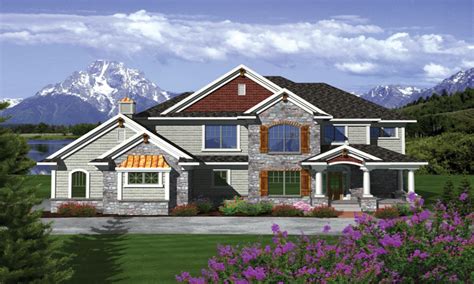 Two Story Craftsman Style Homes Exterior Colors 2 Story Craftsman House