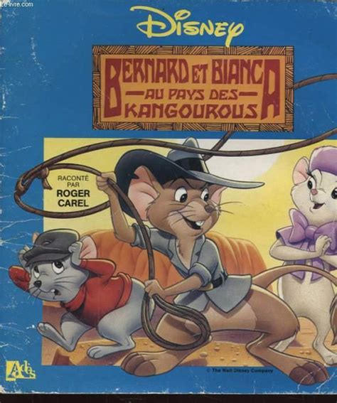 Bernard Et Bianca Au Pays Des Kangourous Par Roger Carel Bon Couverture Souple 1990 Le Livre