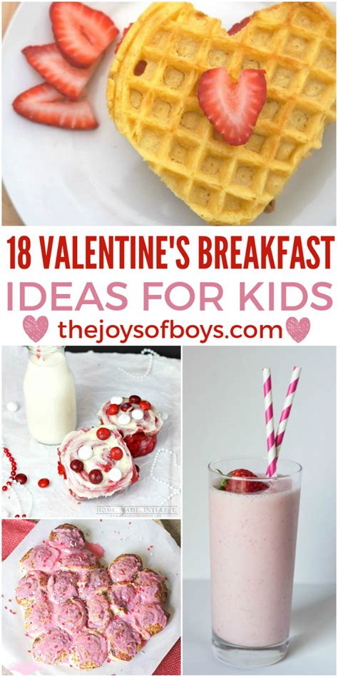 18 Valentines Day Breakfast Ideas For Kids The Joys Of Boys