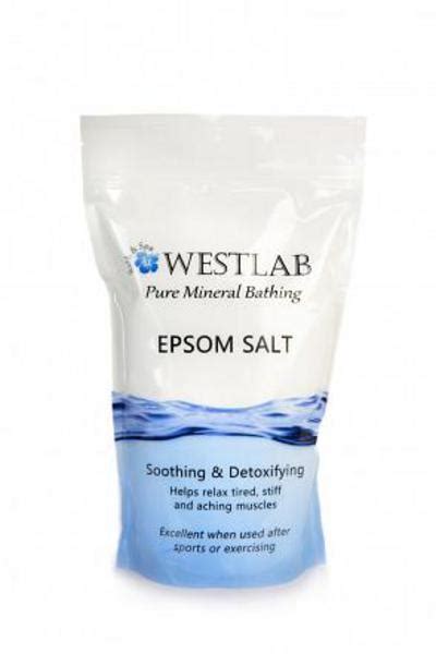 Epsom Salts Bath In 1kg Pouch From Westlab