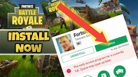 Fortnite battle royale free download. "How To" Download / Install Fortnite Android From Play ...
