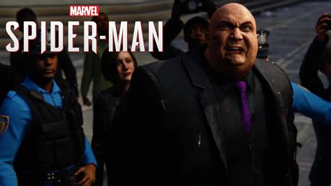 Spider Man Ps4 Kingpin Boss Fight Youtube