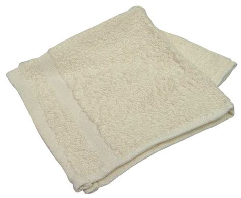 R And R Textile X03110 1049 Wash Cloth 12x12 In Beige Pk12