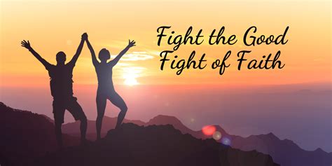 Fight The Good Fight Of Faith Faith Series Part 16 Ultimate