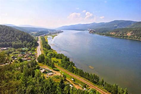 The Longest River In Siberia And In The Whole Russia Is The Yenisei