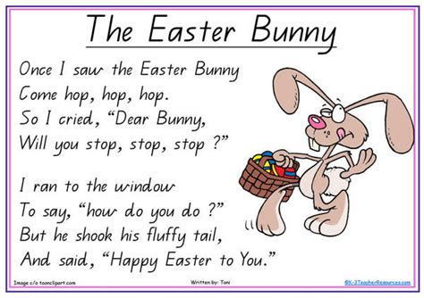 The Easter Bunny Poem