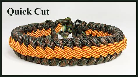 However, you wrap multiple times so you can get more paracord on the loop. "Accented Fishtail Braid" Paracord Bracelet Design Loop And Knot - YouTube