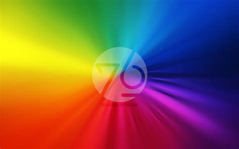 Download Wallpapers System76 Logo 4k Vortex Linux Rainbow