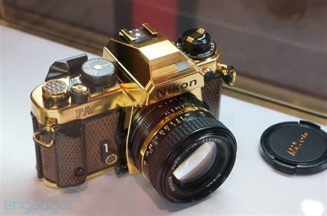 Nikon Fa Gold Camera Gran Prix 1984 24k Gold Nikon Film Camera