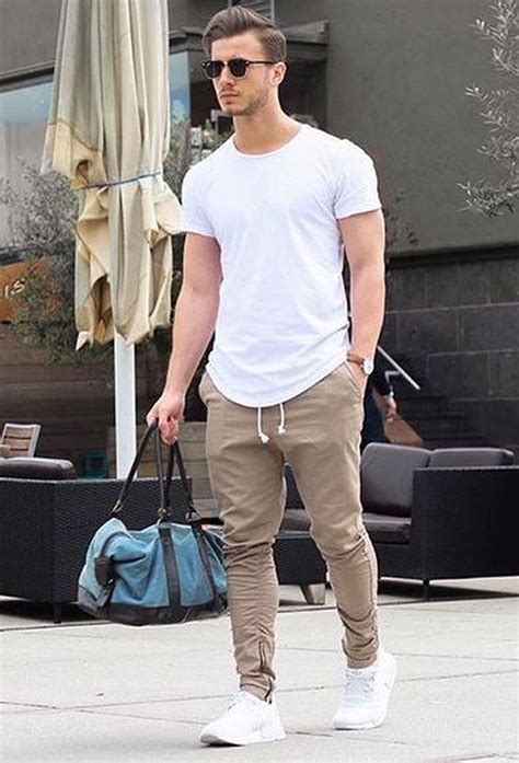 46 Captivating Men Outfits Ideas With Jogger Pants Mens Outfits Mens