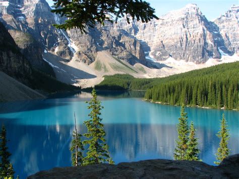Travel Trip Journey Moraine Lake Banff National Park Alberta Canada