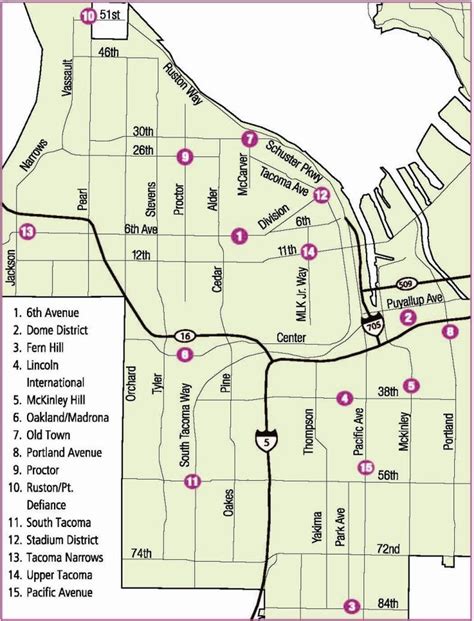 Tacoma Business Districts Tacoma Localwiki