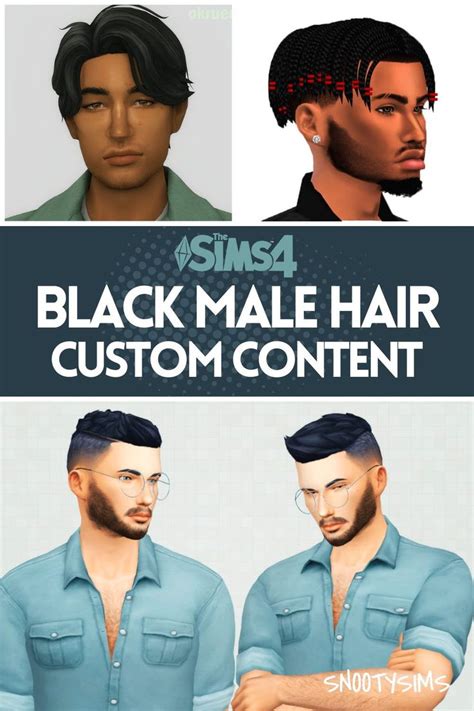 Sims 4 Black Male Hair Cc You Need To Check Out Now Sims 4 Hair Male