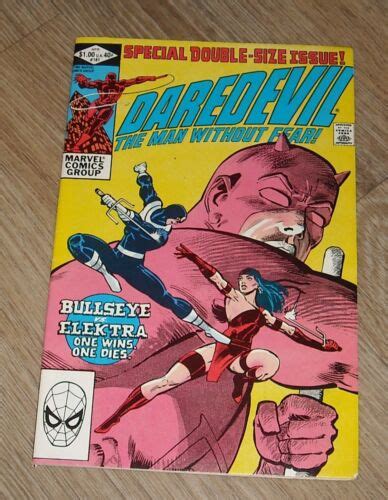Daredevil 181 Marvel Comics April 1982 Double Size Bullseye Kills