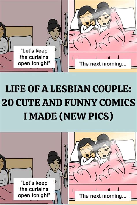 Love And Laughter Adorable Comics Depicting Life Of A Lesbian Couple