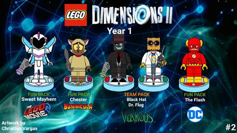 Lego Dimensions 2 Year 1 Minifigures 2 By Jeageruzumaki On Deviantart
