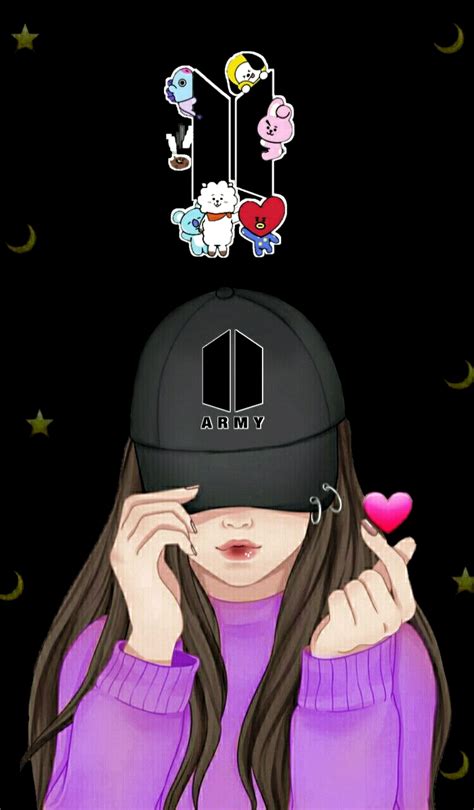 Bts Army Girl Wallpapers Wallpaper Cave