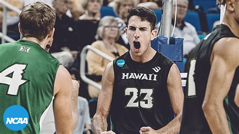 Hawaii Sweeps Long Beach State For 2022 Mens Volleyball Title