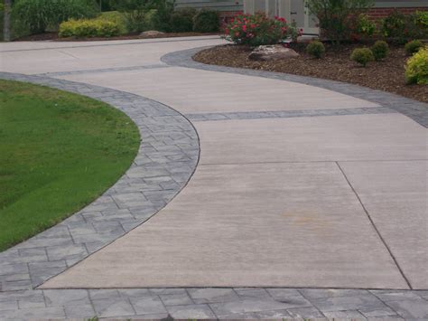 Stamped Concrete Driveway New Home Updates Pinterest