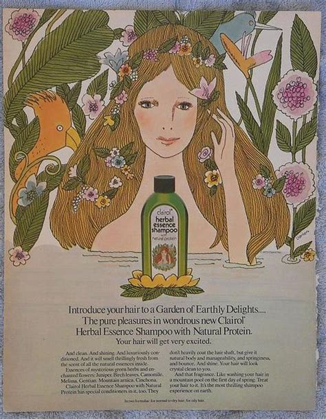 1972 Clairol Herbal Essence Shampoo Ad By Zestduz Via Flickr Herbal Essence Shampoo Herbal