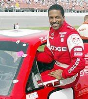 In a traditional nascar race, the length of one trip around the race track can be over two miles long. AAEA Hollywood: Black Race Car Driver In NASCAR