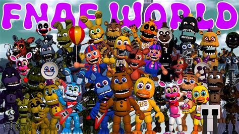 Fnaf World Unscrew Is A Cheat Code Youtube