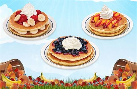 The Tastes Of Summer Have Arrived With Three New Signature Pancakes At