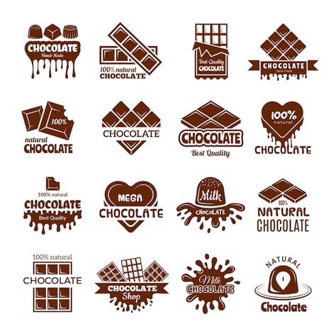 Chocolate Logo Free Vectors And Psds To Download