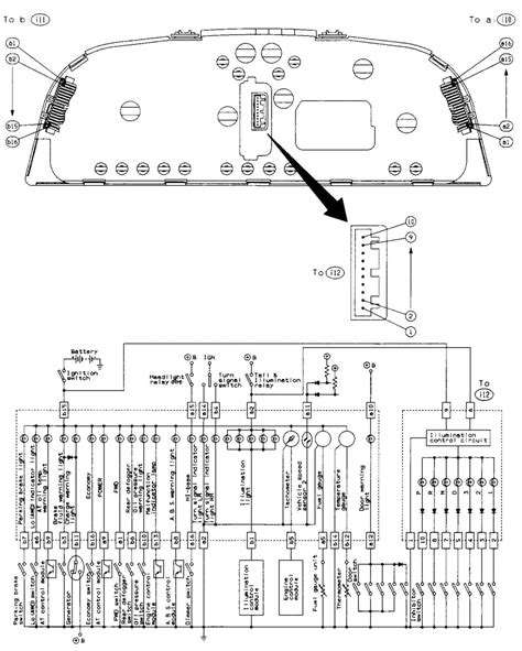 Instrument Cluster Wiring Diagram 1999 Mitsubishi Lancer Gl Wiring