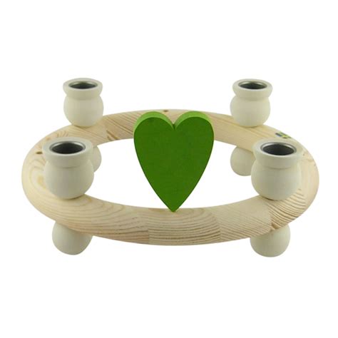 Wholesale Heart For Candle Wreath Green Nordic Designs Fieldfolio