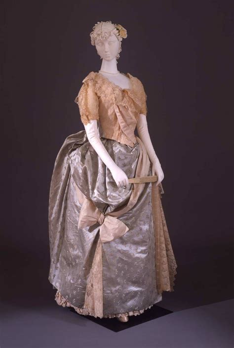 1884 Robe De Bal 1880s Fashion Victorian Fashion Vintage Fashion
