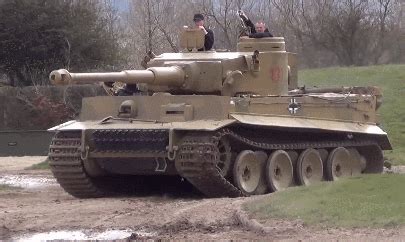 Share a gif and browse these related gif searches. Restored Tiger I tank