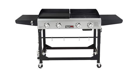 Royal Gourmet GD401 4 Burner Folding Gas Grill And Griddle Review Top