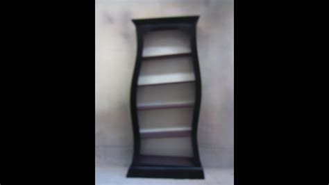 How I Make A Curved Side Bookcase Cabinet Inspired By Tim Burton And