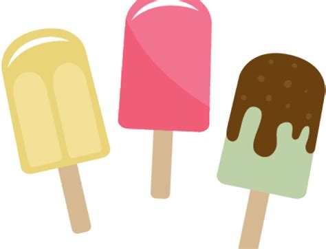 Popsicle Clipart Red Food Cute Popsicle Ice Cream Png Download