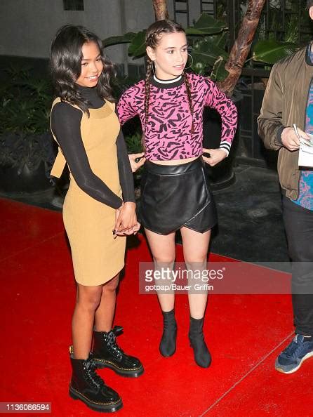 Sky Katz And Navia Robinson Are Seen On April 09 2019 In Los News Photo Getty Images