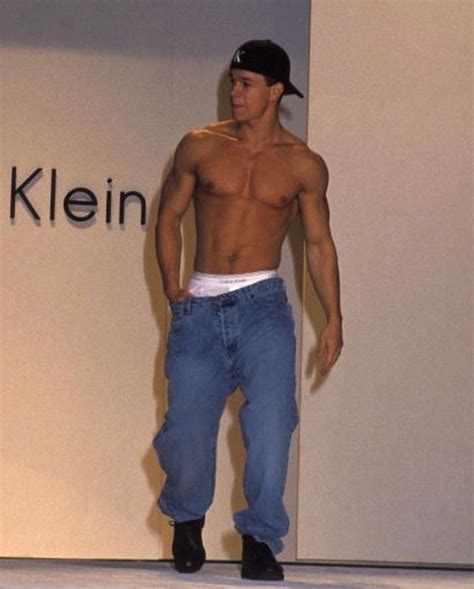 Mark Wahlberg At A Calvin Klein Runway Show Artofit