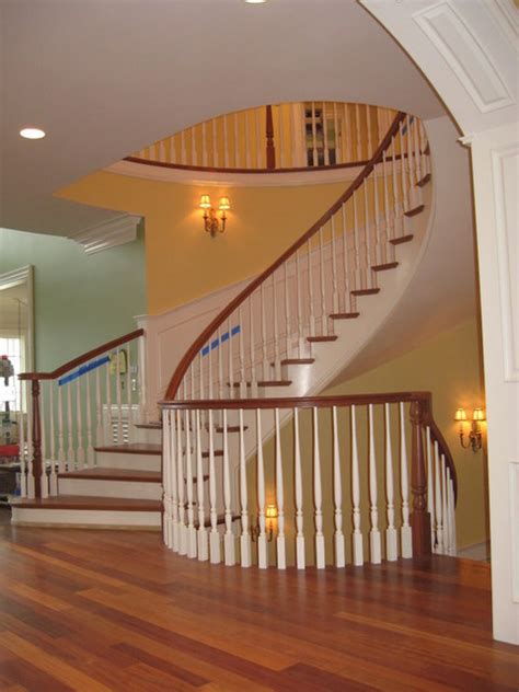 Tradition Curved Staircase Traditional Staircase Nashville By