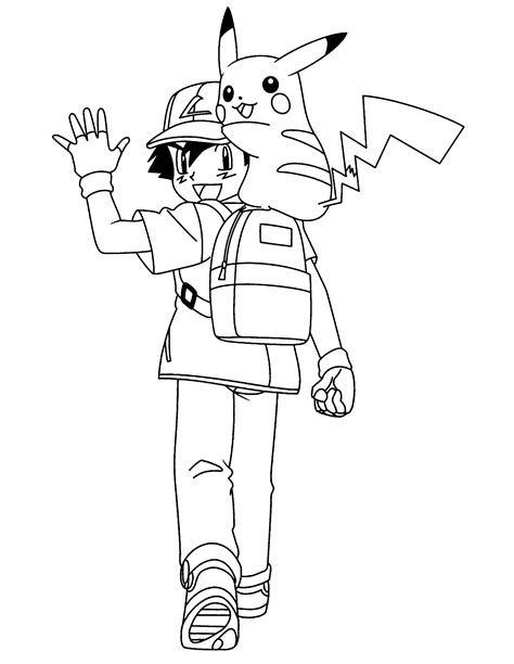 Coloring Page Pokemon Coloring Pages 337 Pikachu Coloring Page