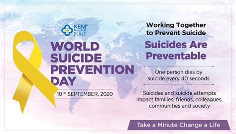 World Suicide Prevention Day Kem Hospital Pune