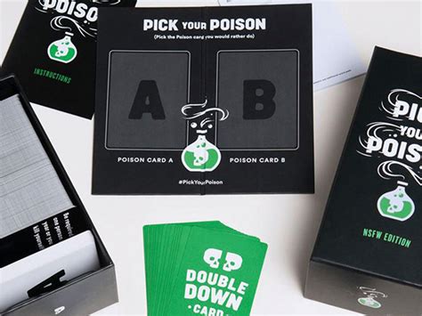 Pick Your Poison Party Card Game Nsfw Askmen