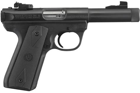 Ruger 2245 Mark Iii 22lr Rimfire Pistol With Threaded Barrel