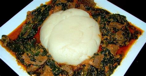 Wash the meat and fish, throw them in a pot levelled with water, chop while the egusi soup is cooking, you can also make the swallow (fufu, eba etc) alongside. THE FOOD MAP: EGUSI SOUP AND POUNDED YAM IS SERVED! LEARN ...