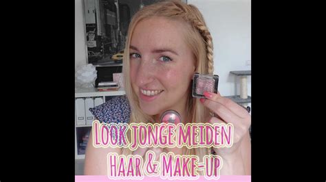 Look Jonge Meiden Make Up En Haar Youtube