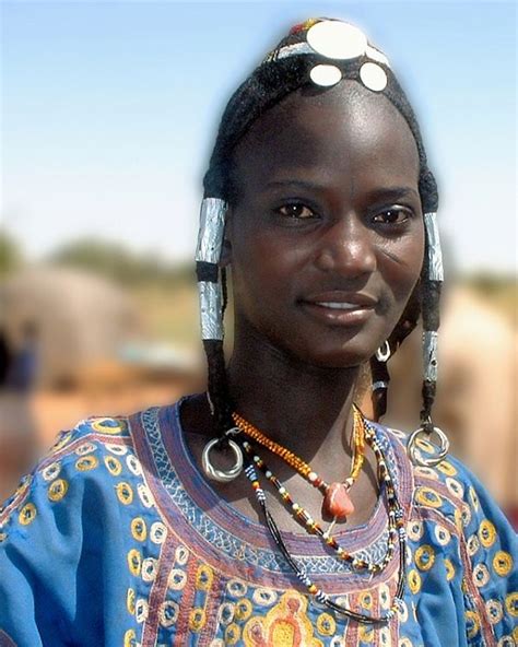 Africa Portrait Of A Fulanipeule Woman In Burkina Faso © Patrick